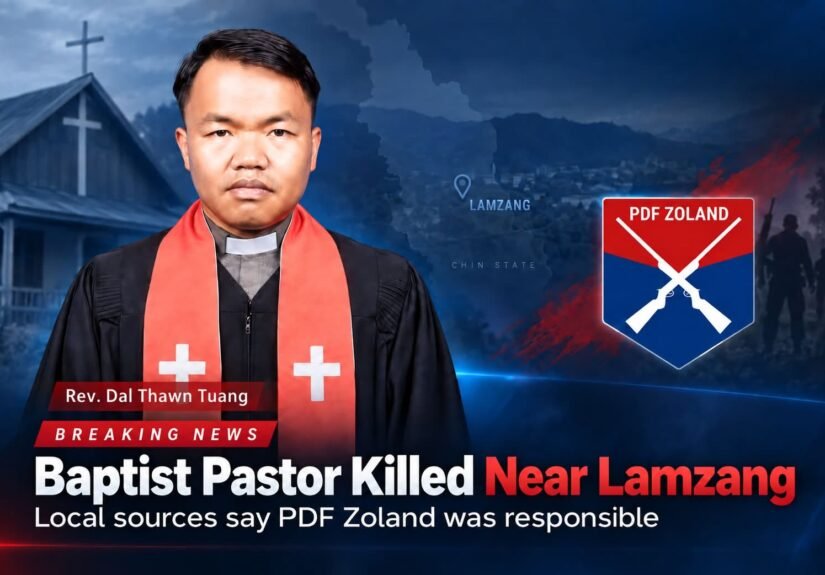 Pastor Murdered by PDF Zoland